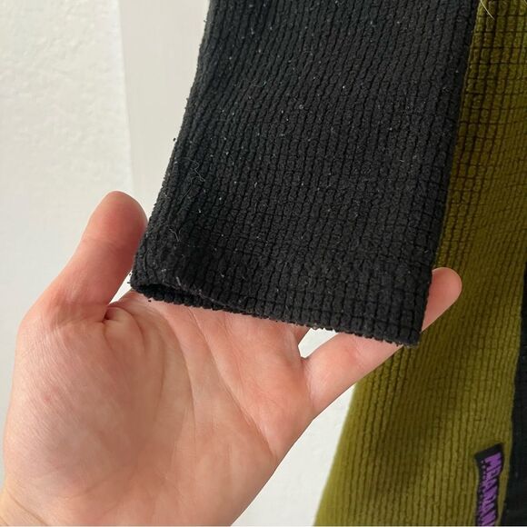 Melanzana Women's Small Micro-grid Fleece Dress - Picture 3 of 7